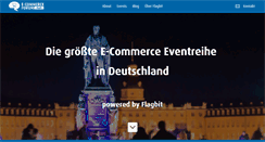 Desktop Screenshot of e-commerce-forum.de