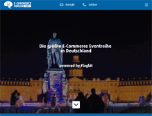 Tablet Screenshot of e-commerce-forum.de